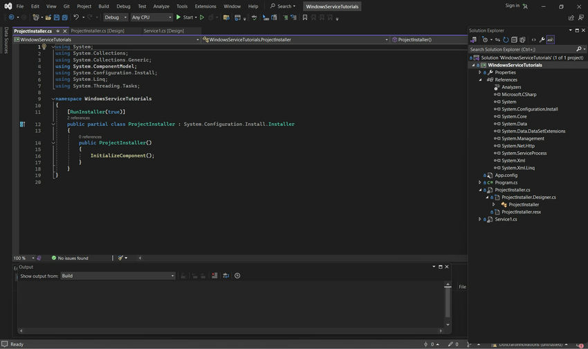 InitializeComponent method